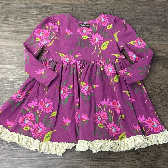 Matilda Jane Floral Blossom Lap Dress Paint by Numbers Girls Size 2 - Picture 5 of 6